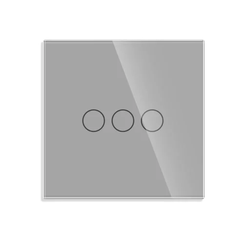 Revolo ST-301-012 Dotykový vypínač č.5 (3 okruhy) – stříbrný