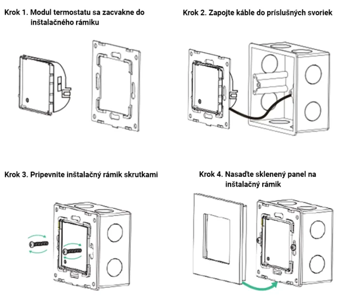 Vhodné aj do okrúhlych krabičiek KUP 68SK