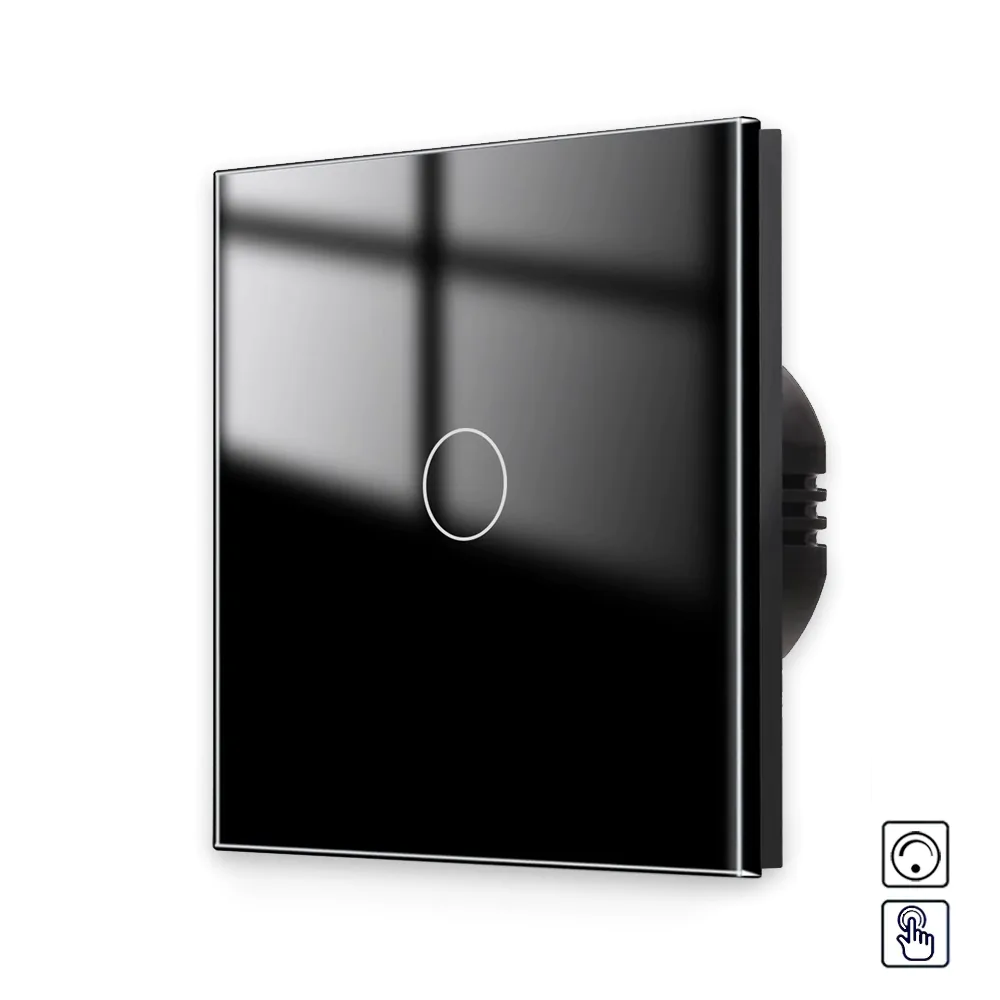 Revolo Dotykový stmívač č.1 – černý Dotykový stmívač Revolo Touch č.1 – černý