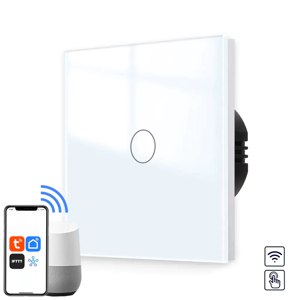 Revolo WiFi dotykový vypínač č.1 - Bílý
