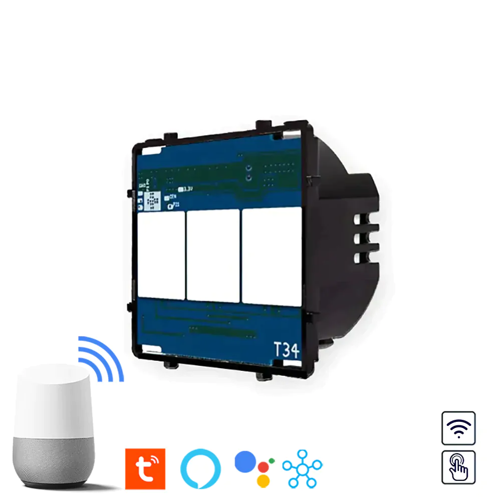 WT-301 WiFi Dotykový vypínač Revolo - 3 okruhový