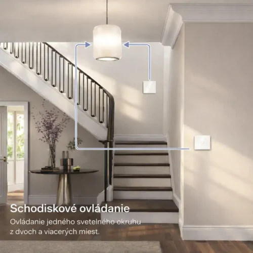 Schodišťové ovládání dotykových vypínačů - Revolo
